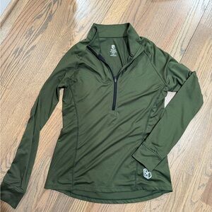 Women's Green Long Sleeve Top